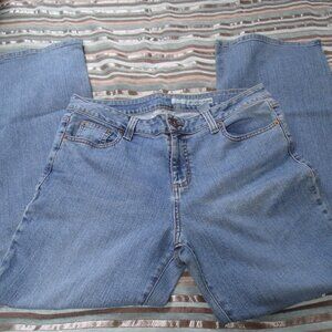 DKNY Jeans Soho Regular Low Rise Blue Denim Style KCMU7B027